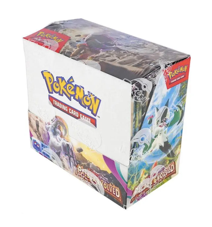 Pokémon TCG — display de boosters